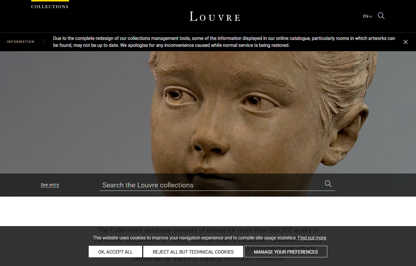 Louvre Search