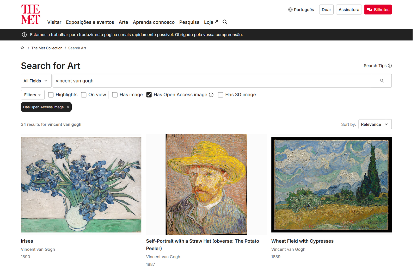 The Met Search