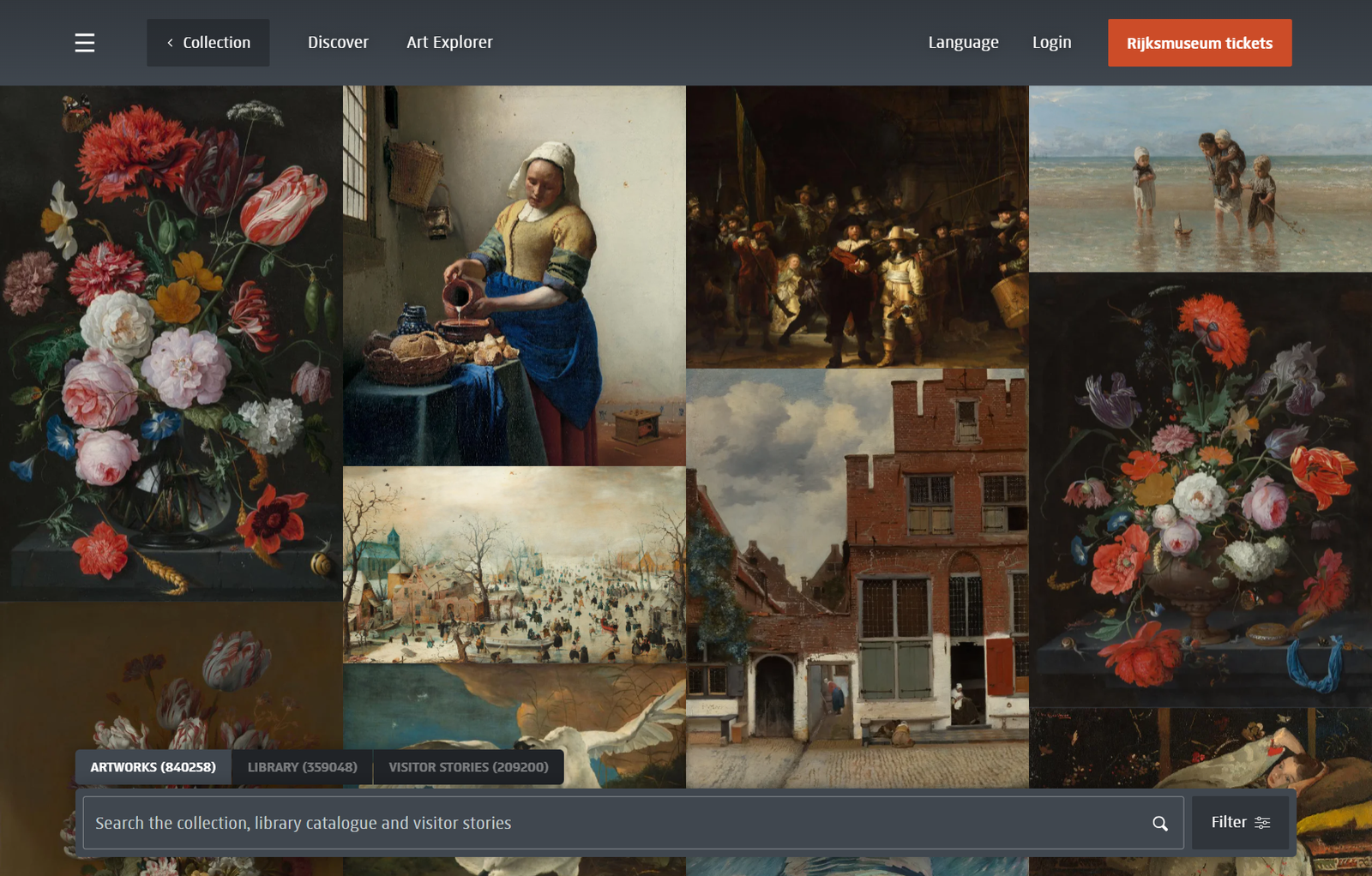 Rijksmuseum Search